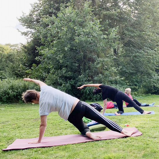 Outdoor-Yoga in Münster für 
Körper & Seele