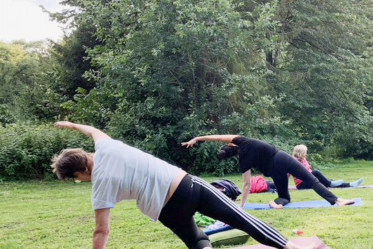 Outdoor Yoga-Sommer
in Münster